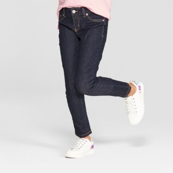 Other - NWT Dark Wash Girls' Super Skinny Jeans – Sz 10